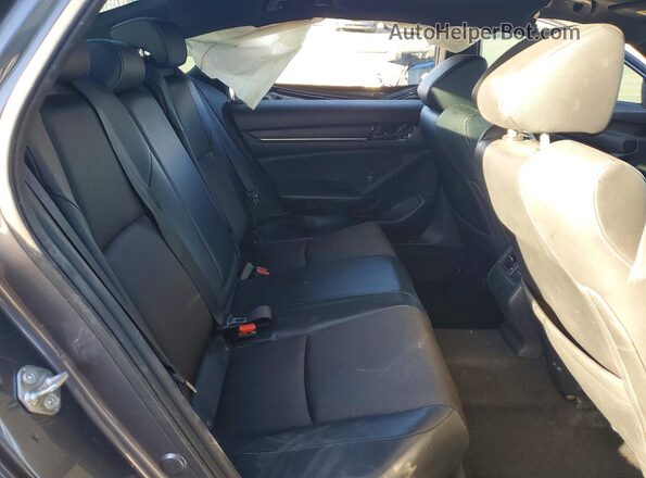 1HGCV2F36JA031391 2018 HONDA ACCORD Charcoal 