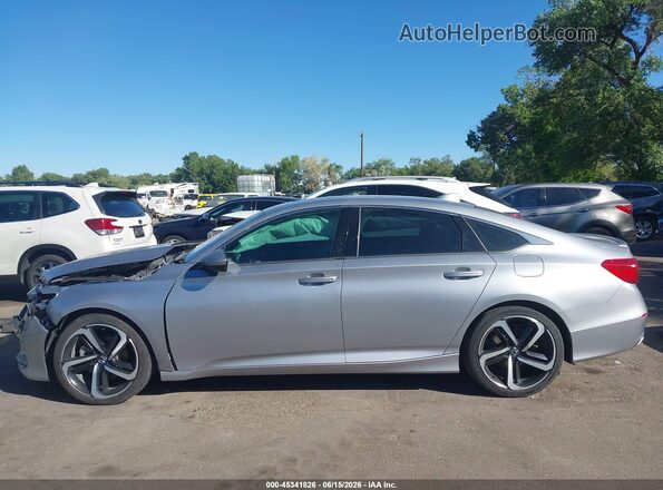1HGCV2F36JA047672 2018 HONDA ACCORD Silver Панорамний вид салону 360°