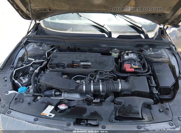 1HGCV2F36JA052841 2018 HONDA ACCORD Gray Հետևի տեսք