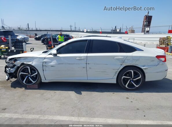 1HGCV2F36LA013850 2020 HONDA ACCORD White Панорамний вид салону 360°