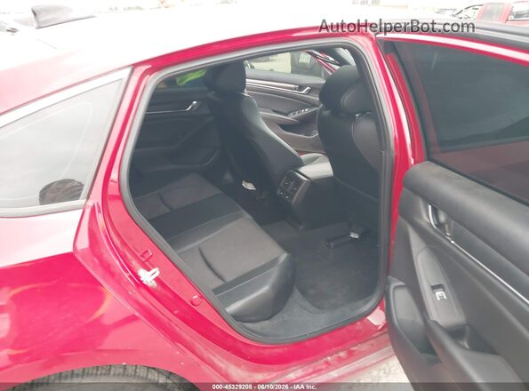 1HGCV2F36MA009671 2021 HONDA ACCORD Красный Вид наклейки с VIN-кодом