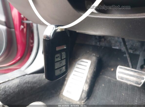 1HGCV2F36MA009671 2021 HONDA ACCORD Красный Вид панели приборов