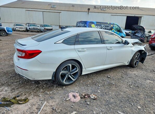 1HGCV2F36NA018498 2022 HONDA ACCORD White Trasero derecho
