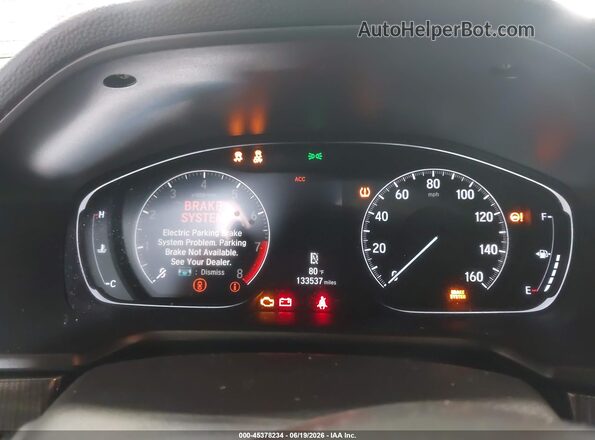 1HGCV2F37JA031805 2018 HONDA ACCORD Черный Вид задних сидений