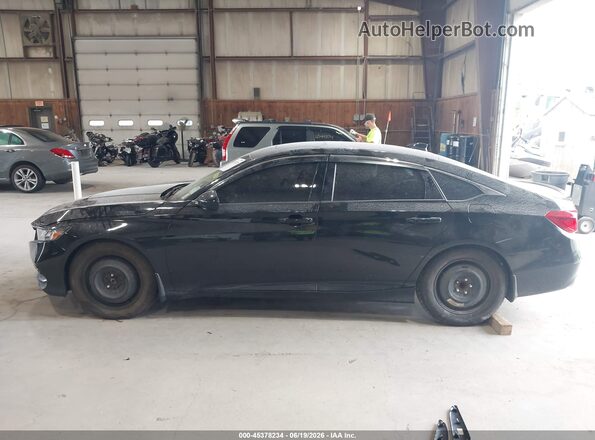 1HGCV2F37JA031805 2018 HONDA ACCORD Черный Панорамный вид салона 360°