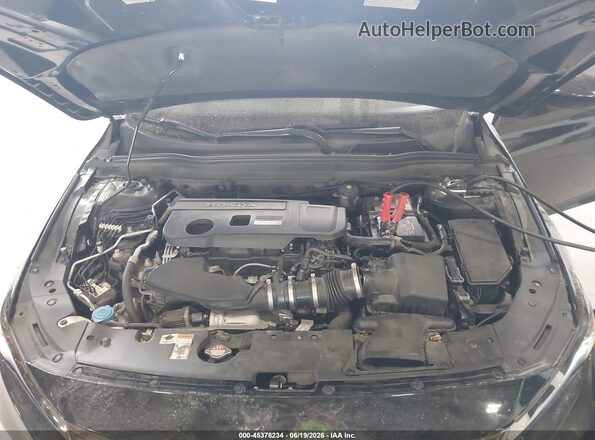 1HGCV2F37JA031805 2018 HONDA ACCORD Черный Вид сзади