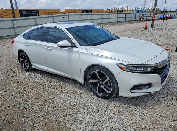 1HGCV2F37JA034106 2018 HONDA ACCORD White 