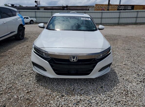1HGCV2F37JA034106 2018 HONDA ACCORD White 