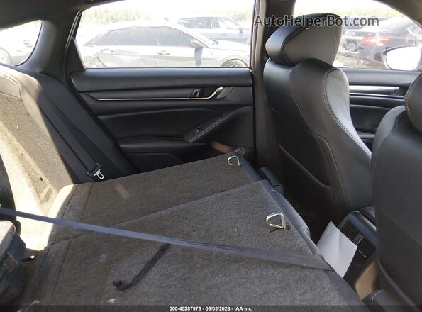 1HGCV2F37KA015542 2019 HONDA ACCORD Blue Vista de la etiqueta del VIN