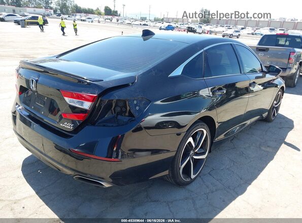 1HGCV2F37LA015493 2020 HONDA ACCORD Black Rear right