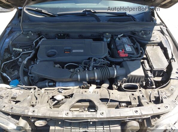 1HGCV2F37LA015493 2020 HONDA ACCORD Black Rear view