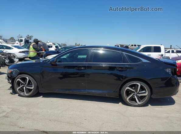 1HGCV2F37LA015493 2020 HONDA ACCORD Black 