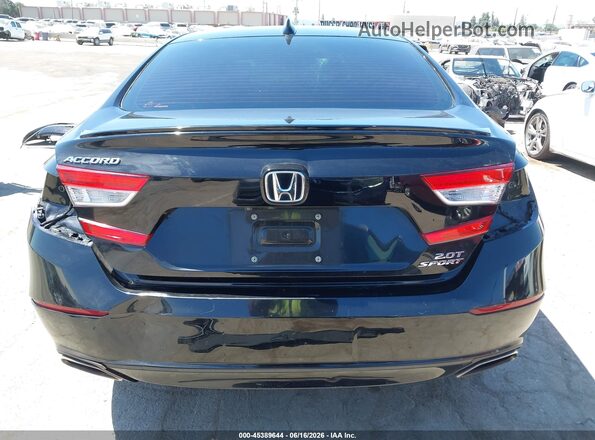 1HGCV2F37LA015493 2020 HONDA ACCORD Black 