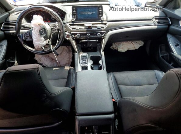 1HGCV2F37LA021262 2020 HONDA ACCORD Red Вид панелі приладів