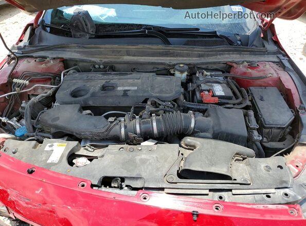 1HGCV2F37LA021262 2020 HONDA ACCORD Red Вид задньої частини салону