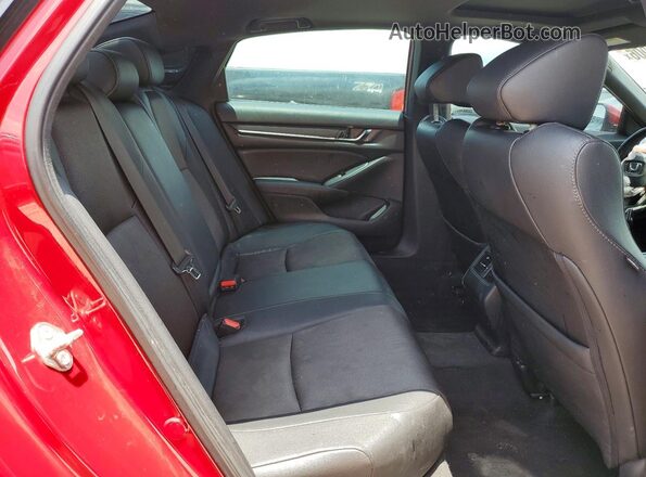 1HGCV2F37LA021262 2020 HONDA ACCORD Red Вид задніх сидінь