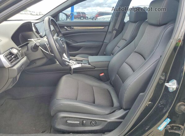 1HGCV2F37MA007458 2021 HONDA ACCORD Black Vista interior delantera