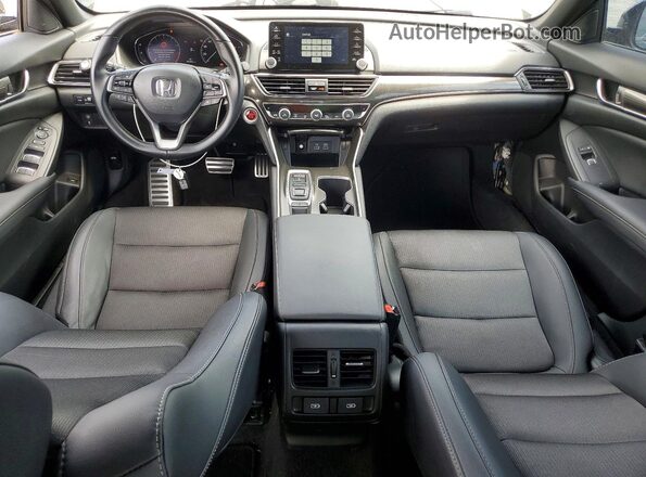 1HGCV2F37MA007458 2021 HONDA ACCORD Black Vista del salpicadero
