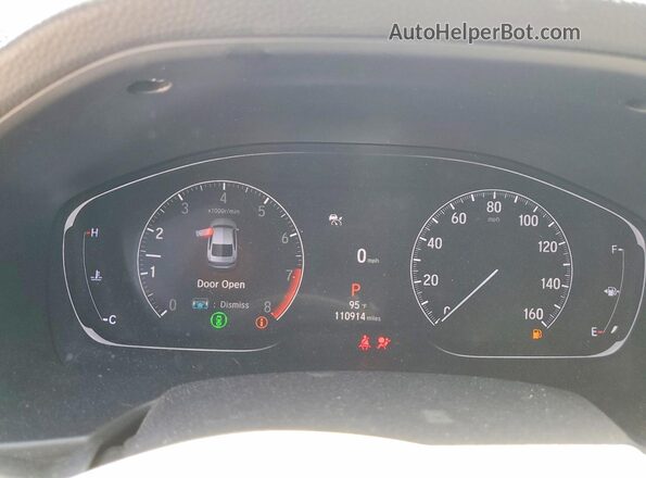1HGCV2F37MA013423 2021 HONDA ACCORD Blue Սարքավորումների վահանակի տեսք