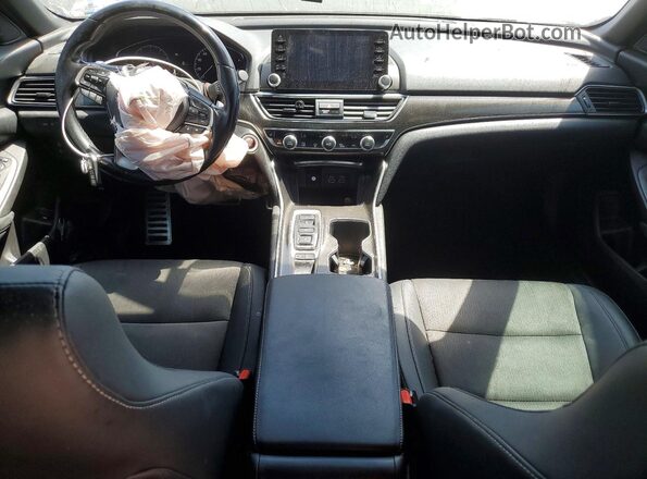 1HGCV2F37MA013423 2021 HONDA ACCORD Blue Առջևի վահանակի տեսք