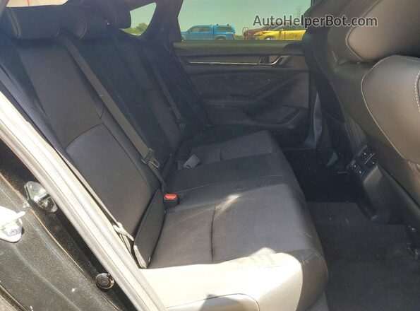 1HGCV2F37MA017696 2021 HONDA ACCORD Black Вид задніх сидінь