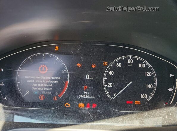 1HGCV2F37MA034126 2021 HONDA ACCORD Silver ხელსაწყოთა პანელის ხედი