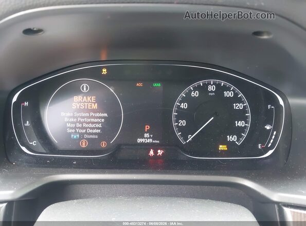 1HGCV2F38JA051819 2018 HONDA ACCORD Black უკანა სავარძლების ხედი