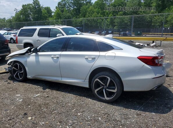 1HGCV2F38KA000726 2019 HONDA ACCORD White Tył lewy