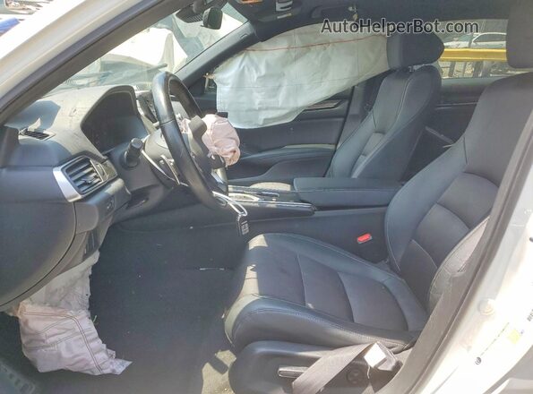 1HGCV2F38KA000726 2019 HONDA ACCORD White Widok wnętrza z przodu