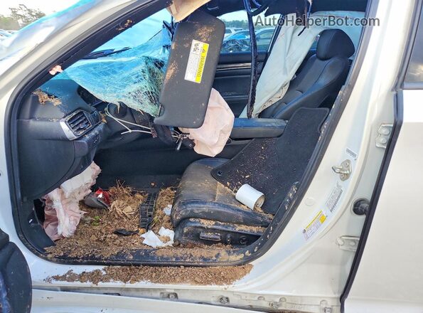 1HGCV2F38KA033953 2019 HONDA ACCORD White Widok wnętrza z przodu