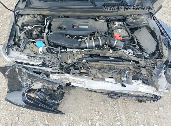 1HGCV2F38LA001165 2020 HONDA ACCORD Black Rear interior view
