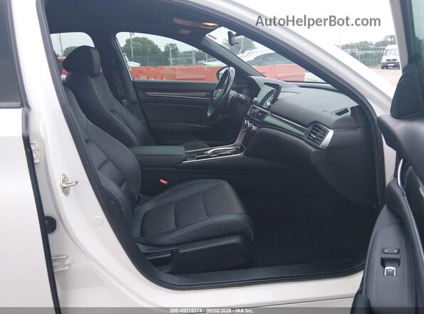 1HGCV2F38LA002736 2020 HONDA ACCORD White Widok wnętrza z przodu