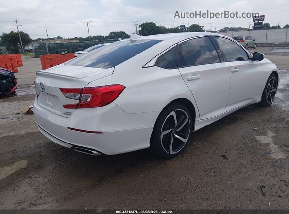 1HGCV2F38LA002736 2020 HONDA ACCORD White Tył prawy