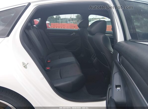 1HGCV2F38LA002736 2020 HONDA ACCORD White Widok naklejki z numerem VIN