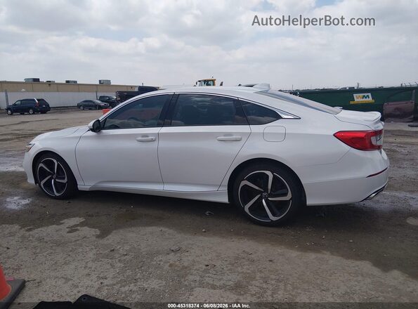 1HGCV2F38LA002736 2020 HONDA ACCORD White Widok wnętrza 360 stopni