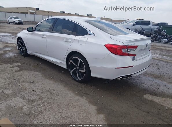 1HGCV2F38LA002736 2020 HONDA ACCORD White Tył lewy