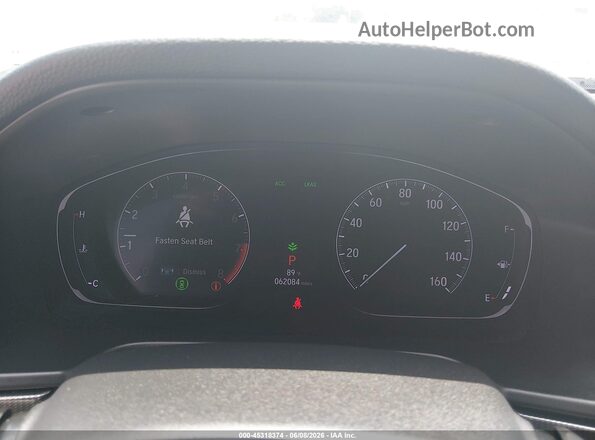 1HGCV2F38LA002736 2020 HONDA ACCORD White Widok tylnych siedzeń