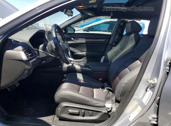 1HGCV2F38LA003756 2020 HONDA ACCORD Silver Widok wnętrza z przodu