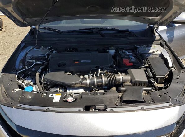 1HGCV2F38LA003756 2020 HONDA ACCORD Silver Widok wnętrza z tyłu