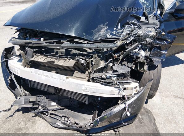 1HGCV2F38MA010482 2021 HONDA ACCORD Black წინა ხედი
