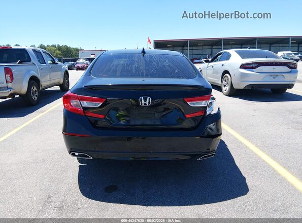 1HGCV2F38MA010482 2021 HONDA ACCORD Black 