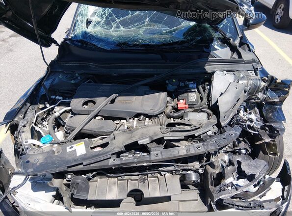 1HGCV2F38MA010482 2021 HONDA ACCORD Black უკანა ხედი