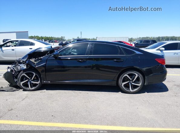 1HGCV2F38MA010482 2021 HONDA ACCORD Black სალონის 360-გრადუსიანი ხედი
