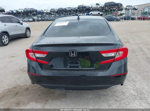1HGCV2F38MA010823 2021 HONDA ACCORD Black 
