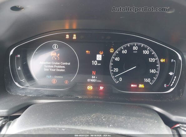 1HGCV2F38MA034037 2021 HONDA ACCORD Black Vista de los asientos traseros