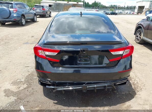 1HGCV2F38MA034037 2021 HONDA ACCORD Black 