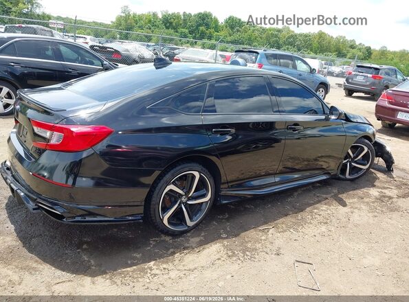1HGCV2F38MA034037 2021 HONDA ACCORD Black Vista interior trasera