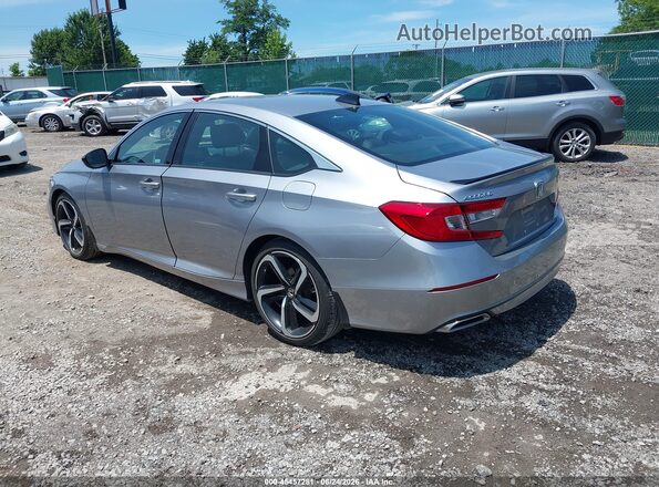 1HGCV2F38NA018311 2022 HONDA ACCORD Серебряный Задняя левая четверть