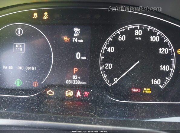 1HGCV2F38NA018311 2022 HONDA ACCORD Серебряный 