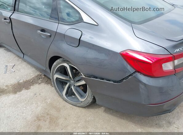 1HGCV2F39LA012031 2020 HONDA ACCORD Gray წინა ხედი